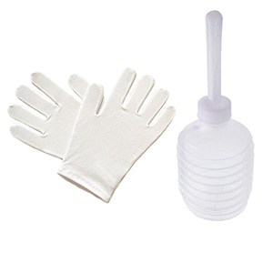 Guantes de Látex Blancos